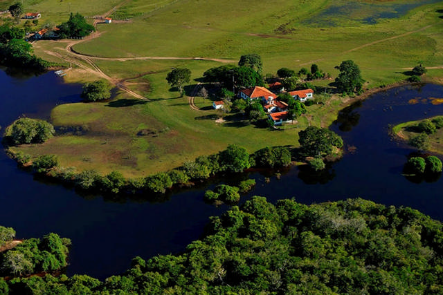 Hotel Fazenda Barra Mansa - vista aerea