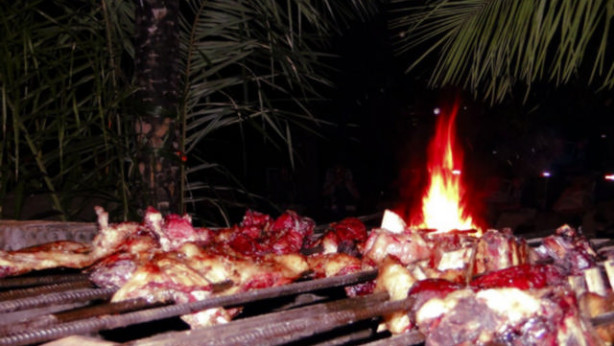 Hotel Fazenda San Francisco churrasco noturno